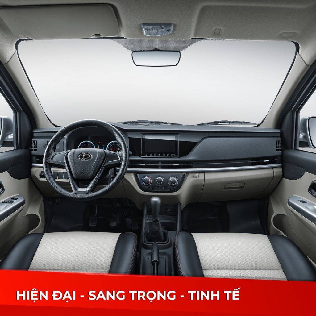 Nội thất Tera Star tinh tế, hiện đại và sang trọng