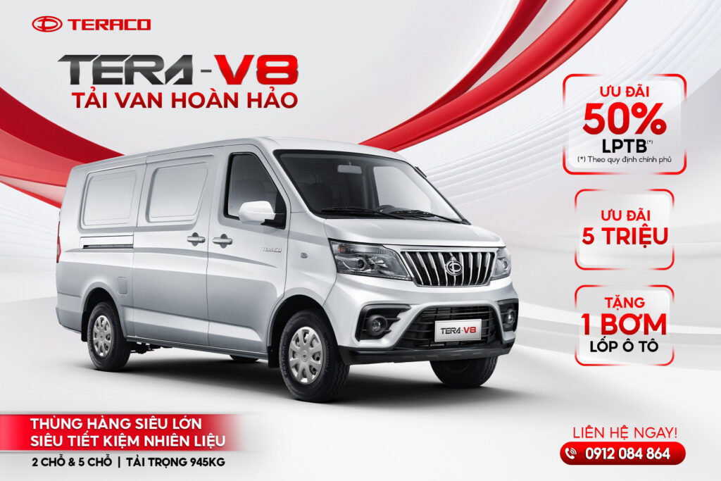 Xe tải van Tera V8