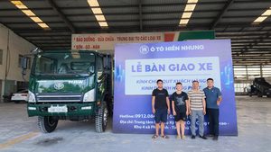 xe ben Chiến Thắng FAW 7,7 tấn